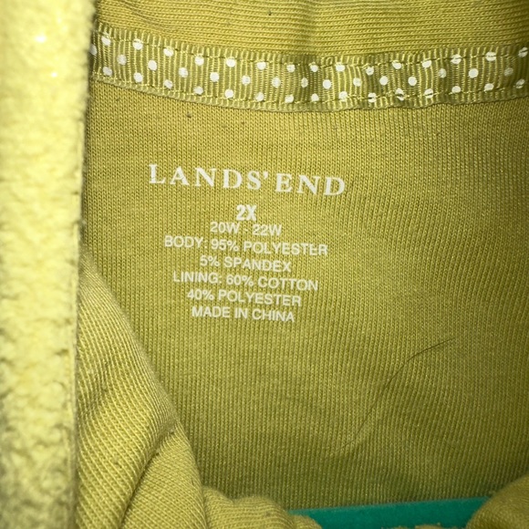 2X Lands End Green Vest.  MUST BE BUNDLED - Picture 2 of 8